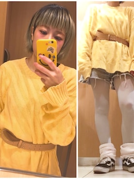 「ルーズソックス」｜COCOさん（レディース・155cm・30代）の冬コーディネート