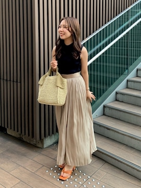 NANAHO_155cm(相互)さん（レディース・155cm）の夏コーディネート