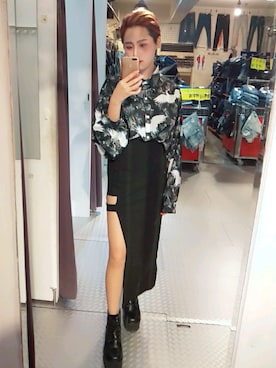 「VII&CO（VII&CO）のアイテム」を使った、陳董さん（レディース・161cm）の春コーディネート