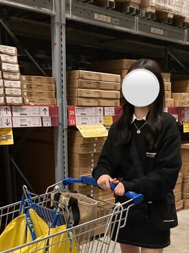 「LMCのアイテム（バッグ）」を使った、Lunaさん（レディース・163cm）の秋コーディネート