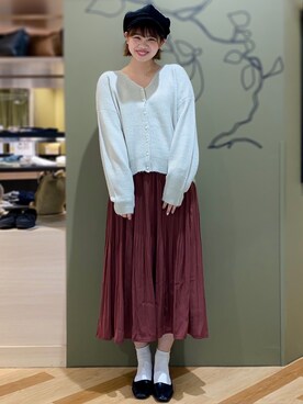 なぽっぷさん（レディース・160cm）の秋コーディネート