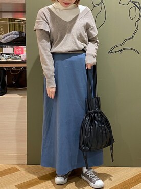 なぽっぷさん(レディース・160cm)の冬コーディネート