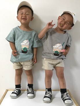 ___zrさん(キッズ・80cm)の春コーディネート