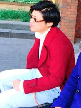「URBAN RESEARCH（アーバンリサーチ）のアイテム（ブーツ）」を使った、Rumina Dei -Voice-さん（メンズ・183cm）の冬コーディネート