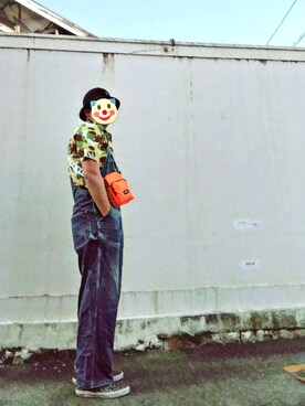 「Deviluse（Deviluse）のアイテム（バッグ）」を使った、Rumina Dei -Voice-さん（メンズ・183cm）の夏コーディネート