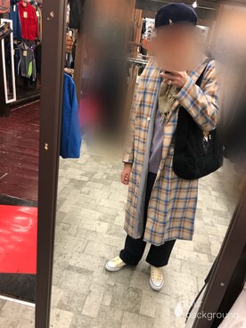 「EMMA CLOTHES（エマクローズ）のアイテム（その他アウター）」を使った、カトレアさん（メンズ・180cm）の冬コーディネート
