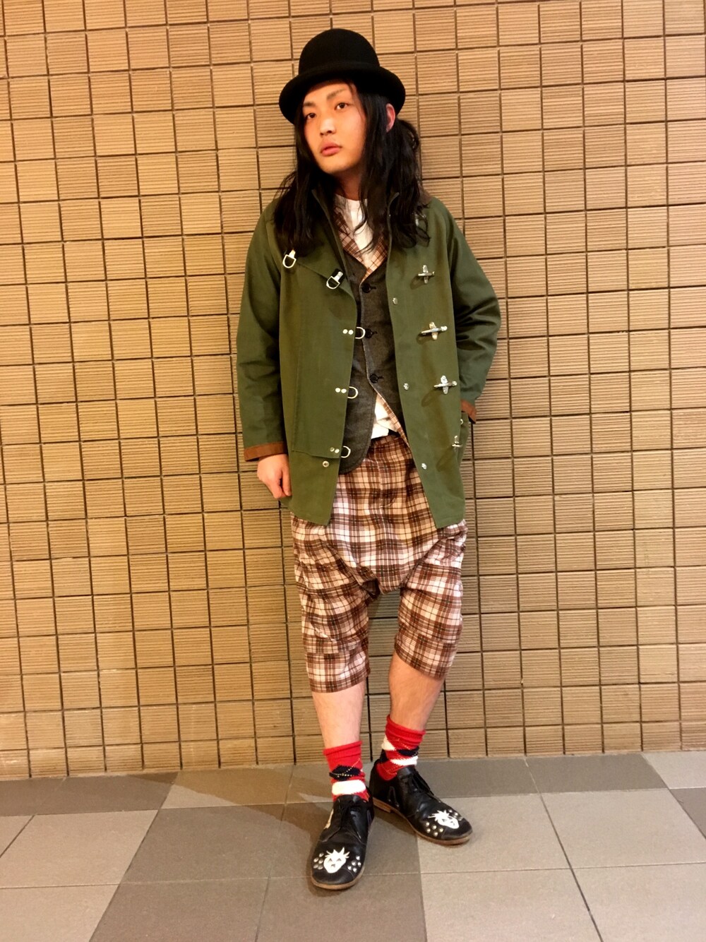 コムデギャルソン　ハーフパンツ　サルエルパンツ COMME des GARCONS/コムデギャルソン】ボリュームサルエルハーフ