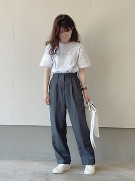 えだ( ¨̮ )さん(レディース・155cm)の夏コーディネート