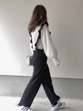 えだ( ¨̮ )さん（レディース・155cm）の秋コーディネート