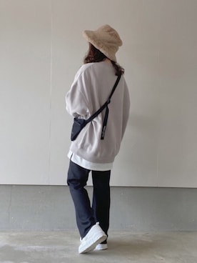 えだ( ¨̮ )さん（レディース・155cm）の秋コーディネート