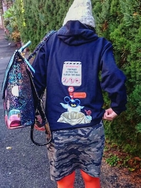 「Irregular Choice（イレギュラーチョイス）のアイテム（バッグ）」を使った、Chie＊さん（レディース・159cm）の冬コーディネート