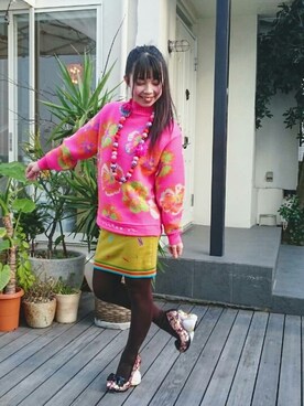 「スワン」｜Chie＊さん（レディース・159cm）の冬コーディネート