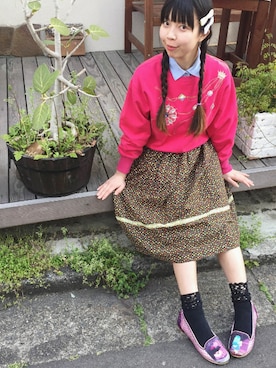 「ふしぎの国のアリス」｜Chie＊さん（レディース・159cm）の春コーディネート