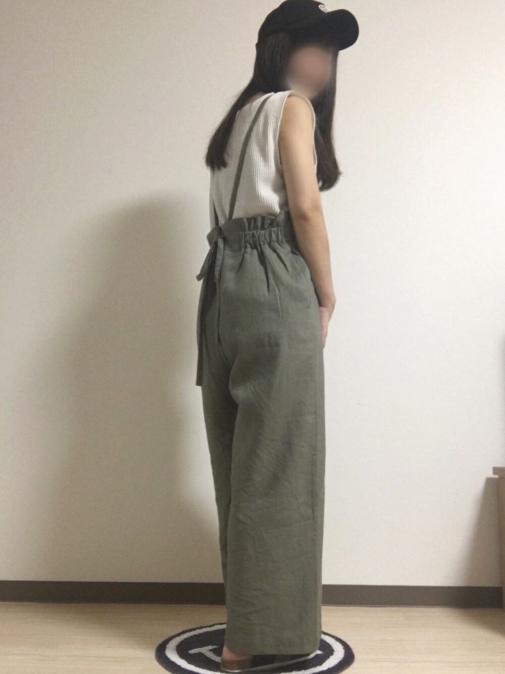 「Dickies、w closet、wcloset、PAGEBOY、夏、カジュアルコーデ、キャップ」｜「Dickiesの【 Dickies / ディッキーズ 】ディッキーズ キャップ（キャップ、ブラック系）」を使った、あおい☺︎♥︎︎∗︎*ﾟさん（レディース・155cm）の夏コーディネートの1枚目の写真