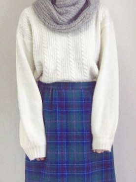 なかさん（レディース・154cm）の冬コーディネート