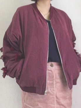 なかさん（レディース・154cm）の冬コーディネート