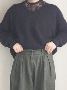 なかさん（レディース・154cm）の冬コーディネート