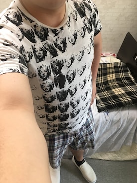 「アイテム（スリッポン）」を使った、りゅうたさん（メンズ・160cm・20代）の春コーディネート