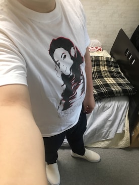 「アイテム（スリッポン）」を使った、りゅうたさん（メンズ・160cm・20代）の春コーディネート