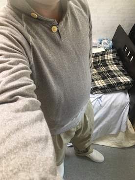 「アイテム（スリッポン）」を使った、りゅうたさん（メンズ・160cm・20代）の春コーディネート