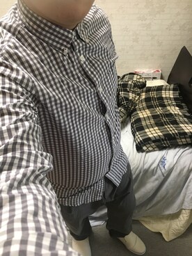 「アイテム（スリッポン）」を使った、りゅうたさん（メンズ・160cm・20代）の春コーディネート