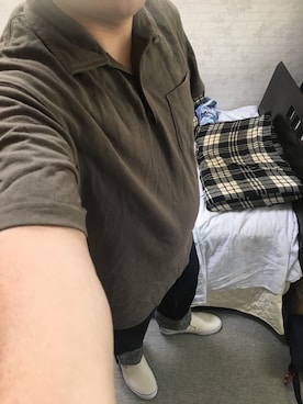 「アイテム（スリッポン）」を使った、りゅうたさん（メンズ・160cm・20代）の春コーディネート