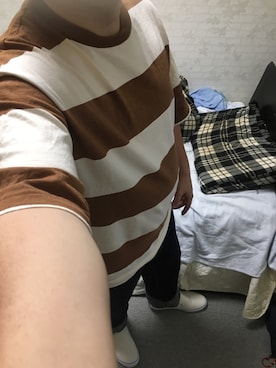 「アイテム（スリッポン）」を使った、りゅうたさん（メンズ・160cm・20代）の春コーディネート