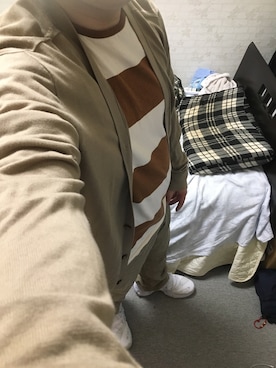 「UNIQLO+J」｜りゅうたさん（メンズ・160cm・20代）の春コーディネート