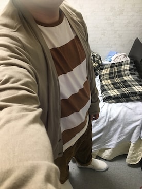 「UNIQLO+J」｜りゅうたさん（メンズ・160cm・20代）の春コーディネート