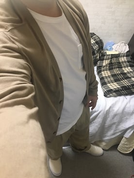 「アイテム（スリッポン）」を使った、りゅうたさん（メンズ・160cm・20代）の春コーディネート