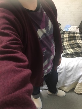「アイテム（スリッポン）」を使った、りゅうたさん（メンズ・160cm・20代）の春コーディネート