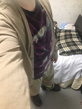 「UNIQLO+J」｜りゅうたさん（メンズ・160cm・20代）の春コーディネート