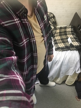 「アイテム（スリッポン）」を使った、りゅうたさん（メンズ・160cm・20代）の春コーディネート