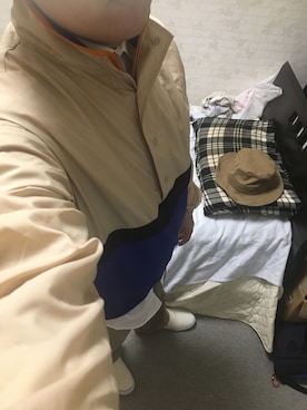 「アイテム（スリッポン）」を使った、りゅうたさん（メンズ・160cm・20代）の春コーディネート