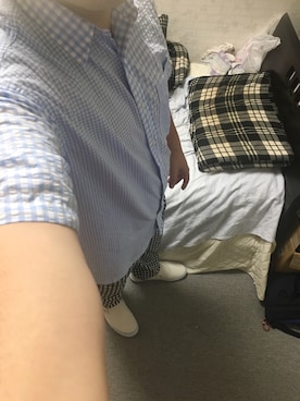 「アイテム（スリッポン）」を使った、りゅうたさん（メンズ・160cm・20代）の春コーディネート