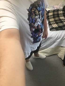 「アイテム（スリッポン）」を使った、りゅうたさん（メンズ・160cm・20代）の春コーディネート