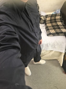 「アイテム（スリッポン）」を使った、りゅうたさん（メンズ・160cm・20代）の春コーディネート