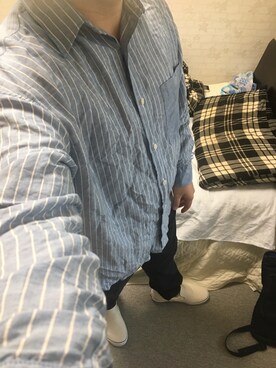 「アイテム（スリッポン）」を使った、りゅうたさん（メンズ・160cm・20代）の春コーディネート