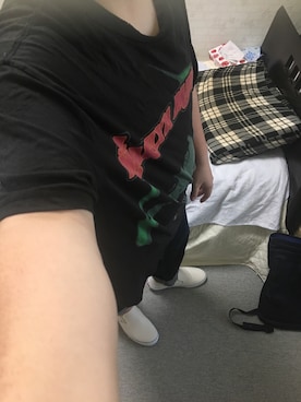 「アイテム（スリッポン）」を使った、りゅうたさん（メンズ・160cm・20代）の春コーディネート