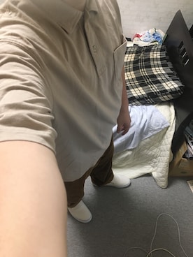 「アイテム（スリッポン）」を使った、りゅうたさん（メンズ・160cm・20代）の春コーディネート