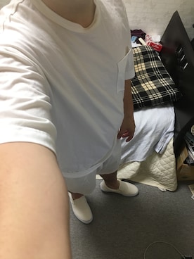 「アイテム（スリッポン）」を使った、りゅうたさん（メンズ・160cm・20代）の夏コーディネート