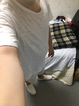 「アイテム（スリッポン）」を使った、りゅうたさん（メンズ・160cm・20代）の夏コーディネート