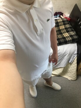 「アイテム（スリッポン）」を使った、りゅうたさん（メンズ・160cm・20代）の夏コーディネート