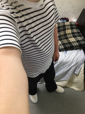 「アイテム（スリッポン）」を使った、りゅうたさん（メンズ・160cm・20代）の夏コーディネート