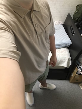 「アイテム（スリッポン）」を使った、りゅうたさん（メンズ・160cm・20代）の夏コーディネート
