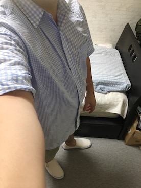 「アイテム（スリッポン）」を使った、りゅうたさん（メンズ・160cm・20代）の夏コーディネート