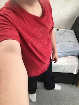 「アイテム（スリッポン）」を使った、りゅうたさん（メンズ・160cm・20代）の夏コーディネート