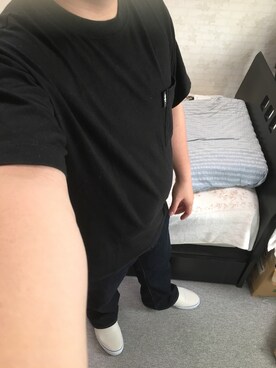 「アイテム（スリッポン）」を使った、りゅうたさん（メンズ・160cm・20代）の夏コーディネート