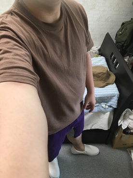 「アイテム（スリッポン）」を使った、りゅうたさん（メンズ・160cm・20代）の夏コーディネート