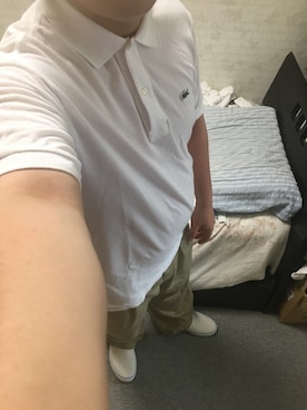 「アイテム（スリッポン）」を使った、りゅうたさん（メンズ・160cm・20代）の夏コーディネート